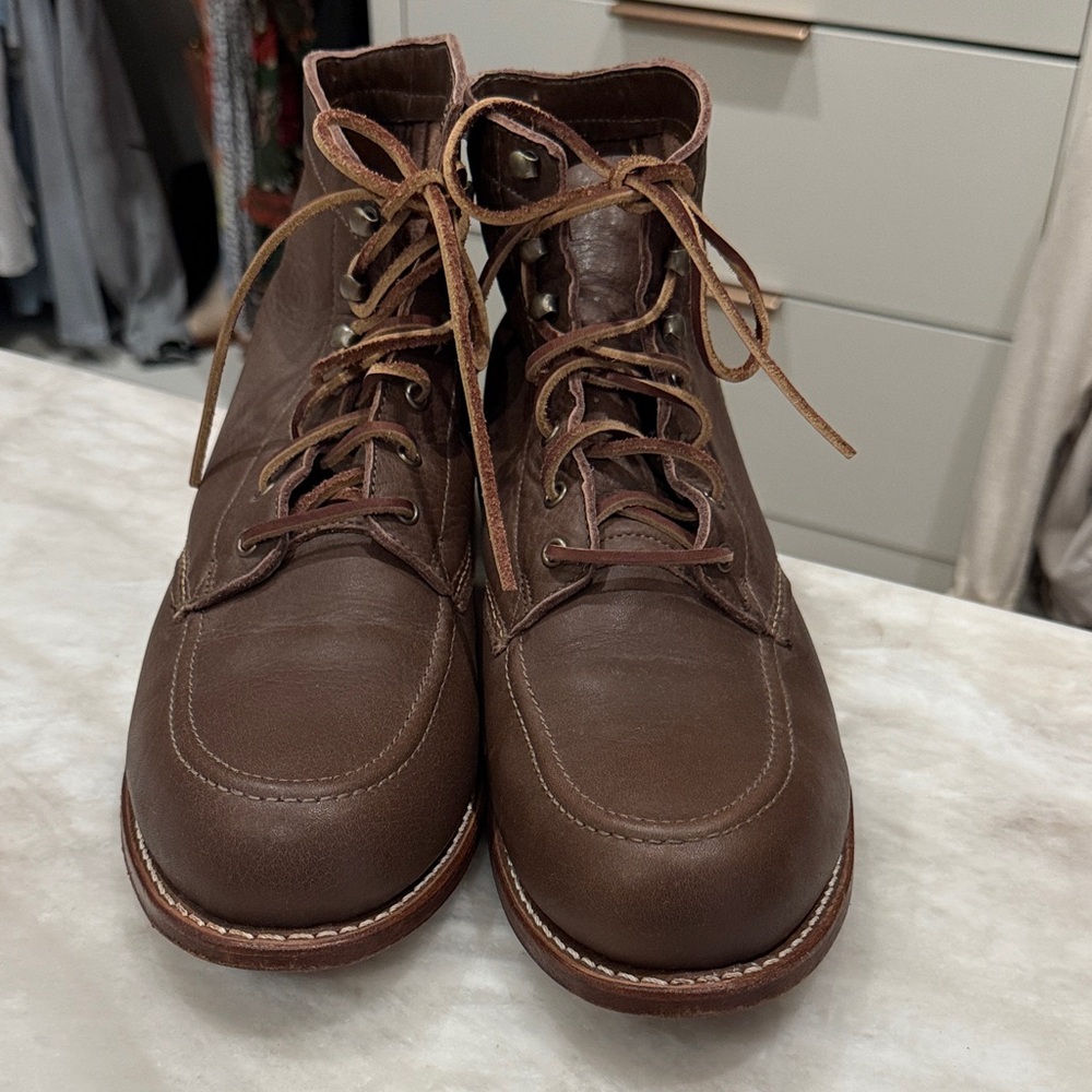 Brown Leather Men's Boots